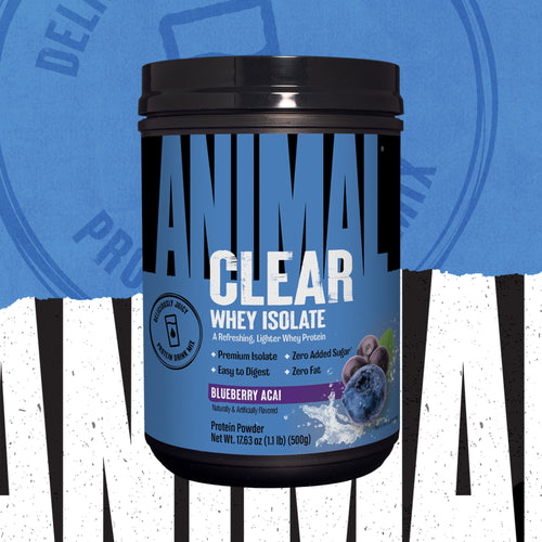 Animal Clear Whey Isolate Protein Powder