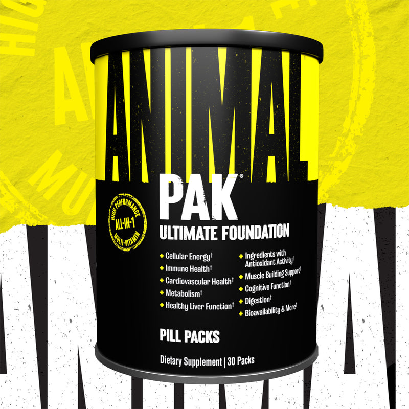 Animal Pak Multivitamin Pill Packs