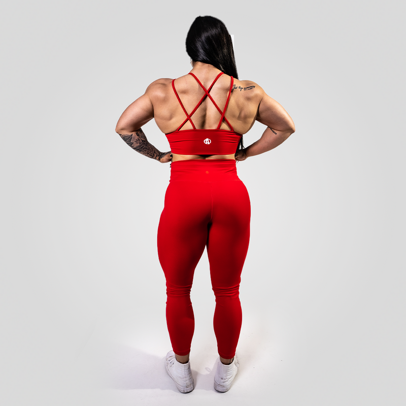 Animal Women's Performance Red Leggings