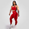 Animal Women's Performance Red Leggings